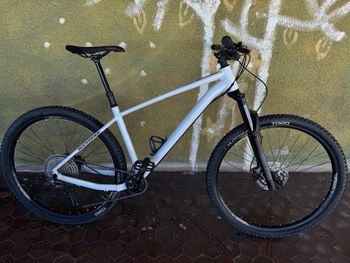 Used ROCKRIDER AM Hardtail Trail Mountain Bike 2021 2021 Mountainbike, White, 27.5 — image 1 of 13