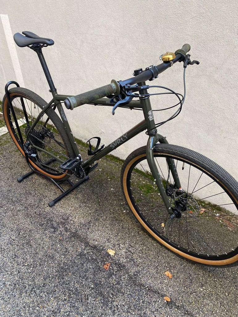 Used Surly Bridge Club 2023 2023 Road & Gravel, Green — image 2 of 5