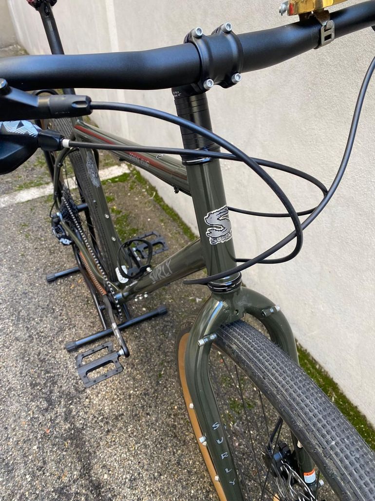 Used Surly Bridge Club 2023 2023 Road & Gravel, Green — image 3 of 5