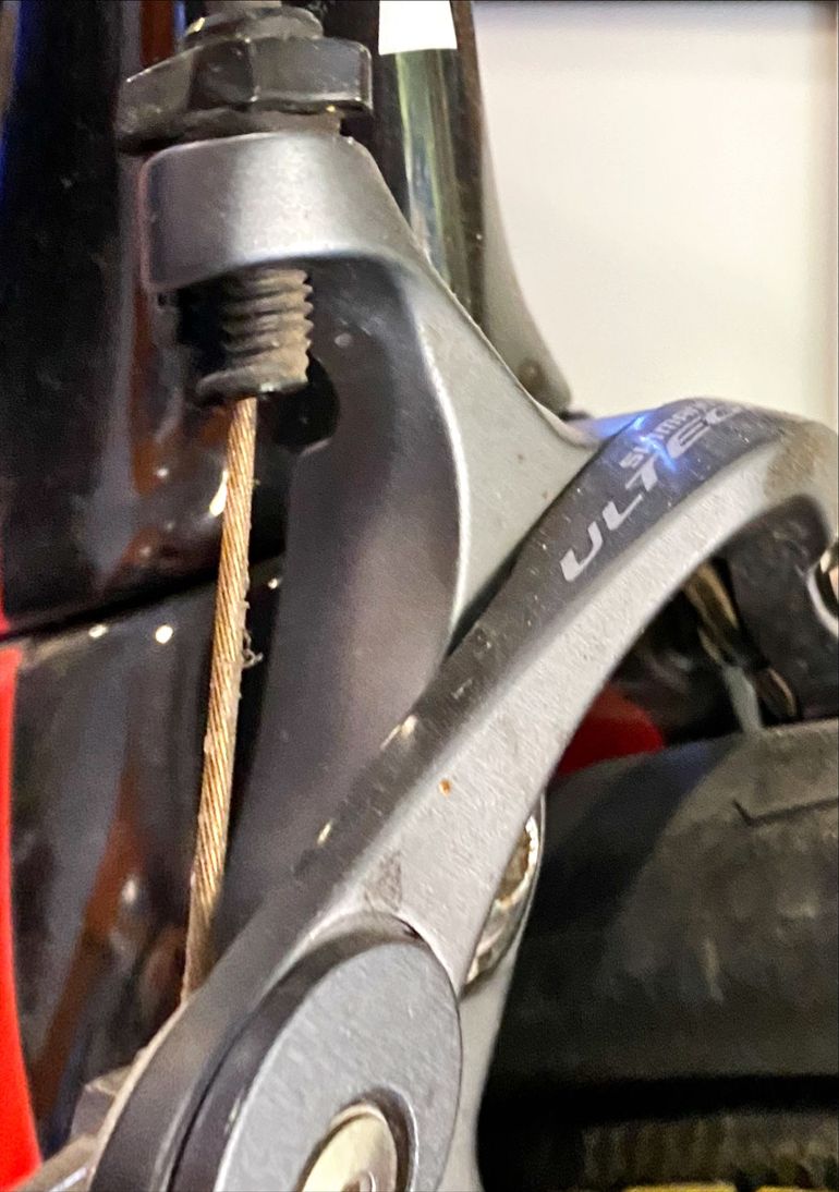 Used Wilier 110 air 2018 Road & Gravel, Hellgrau — image 7 of 12