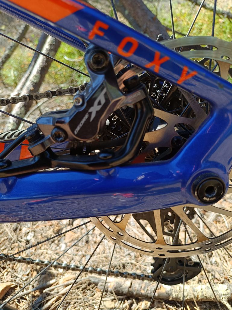 Used Mondraker Foxy Carbon R 2021 2021 Mountainbike, Blue, 29 — image 14 of 17