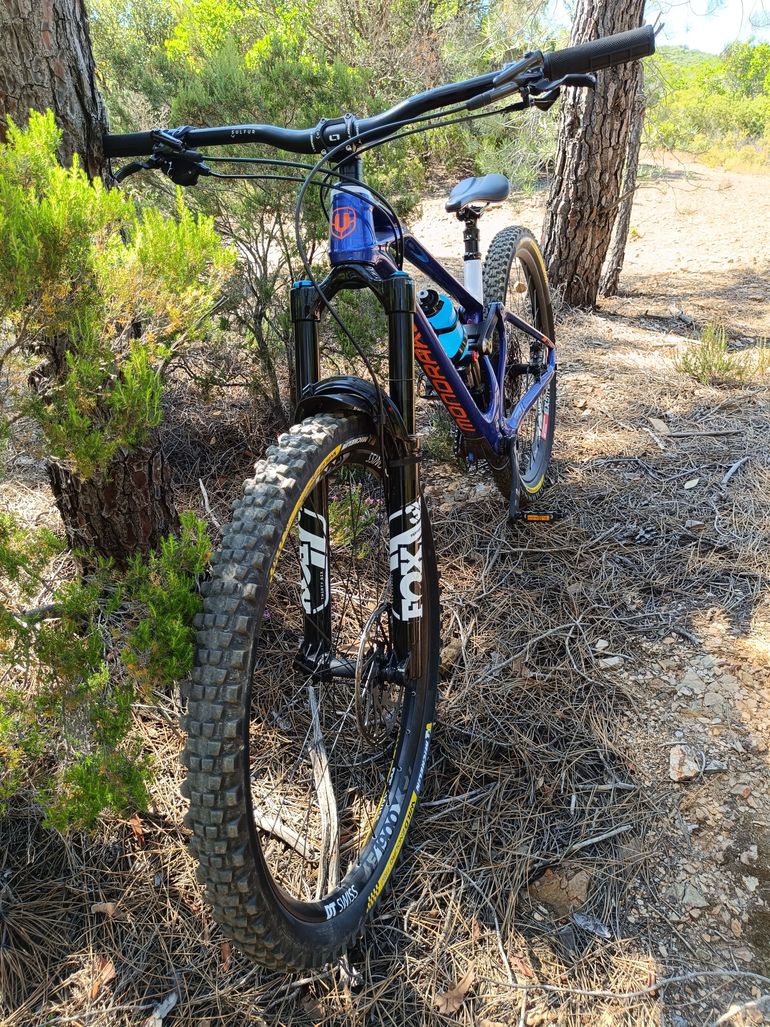 Used Mondraker Foxy Carbon R 2021 2021 Mountainbike, Blue, 29 — image 17 of 17