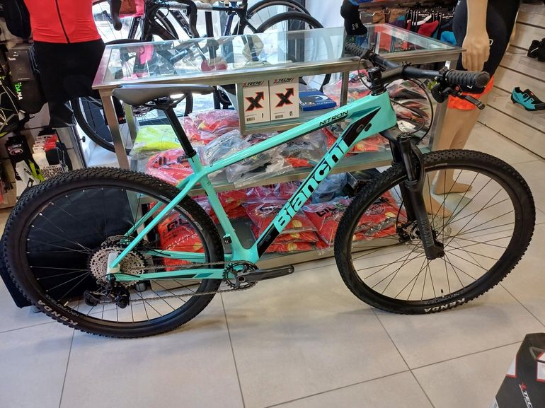 Used Bianchi Nitron - 9.4 - XT/Deore 2022 2022 Mountainbike, Blue, 29 — image 1 of 3