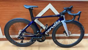 Cervélo - Bici S5 Ultegra DI2 Sapphire/Ice, 2023