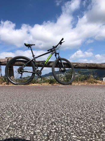 Used Head Bike Matt Black Green 2020 Mountainbike, Schwarz — image 2 of 3