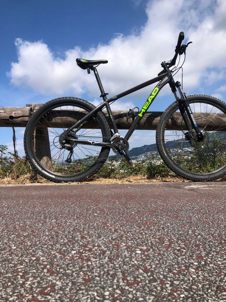 Used Head Bike Matt Black Green 2020 Mountainbike, Schwarz — image 3 of 3