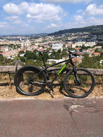 Used Head Bike Matt Black Green 2020 Mountainbike, Schwarz — image 1 of 3
