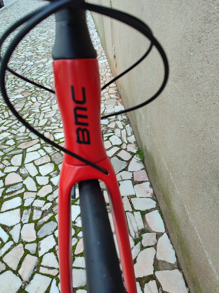 Used BMC Roadmachine 02 THREE 2019 2019 Road & Gravel, Red — image 6 of 16