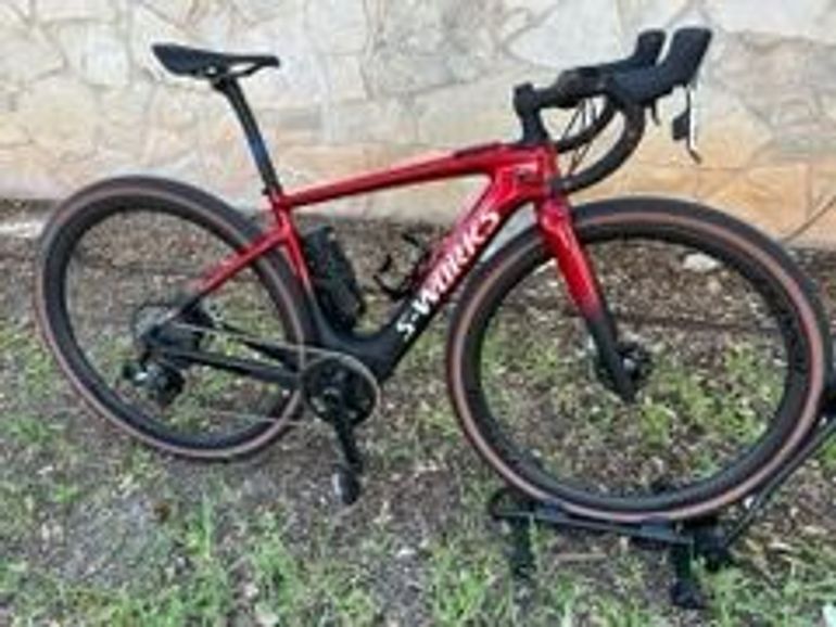 Used Specialized S-Works Turbo Creo SL 2022 2022 Road & Gravel, Red — image 9 of 11