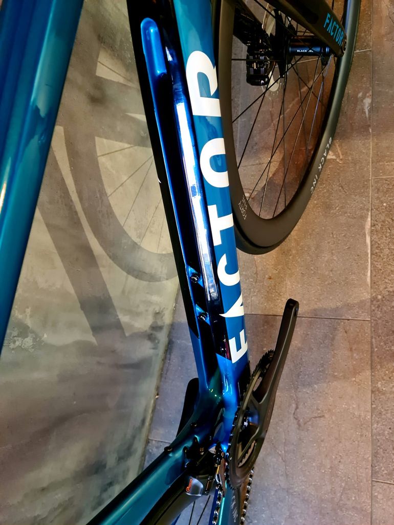 Used Factor ONE 2022 Road & Gravel, Blue — image 4 of 6