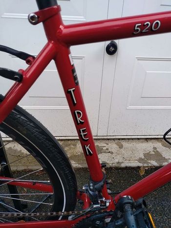 Used Trek 520 Disc 2023 2023 Road & Gravel, Rot — image 8 of 9
