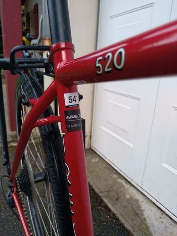 Used Trek 520 Disc 2023 2023 Road & Gravel, Rot — image 2 of 9