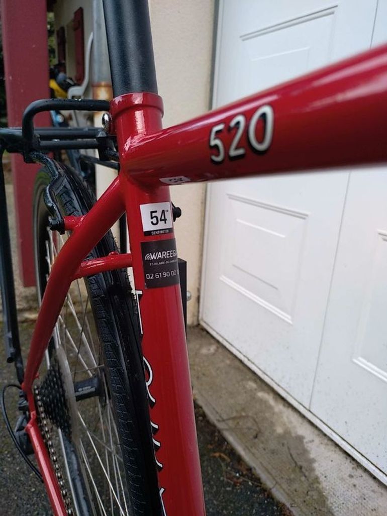 Used Trek 520 Disc 2023 2023 Road & Gravel, Rot — image 2 of 9