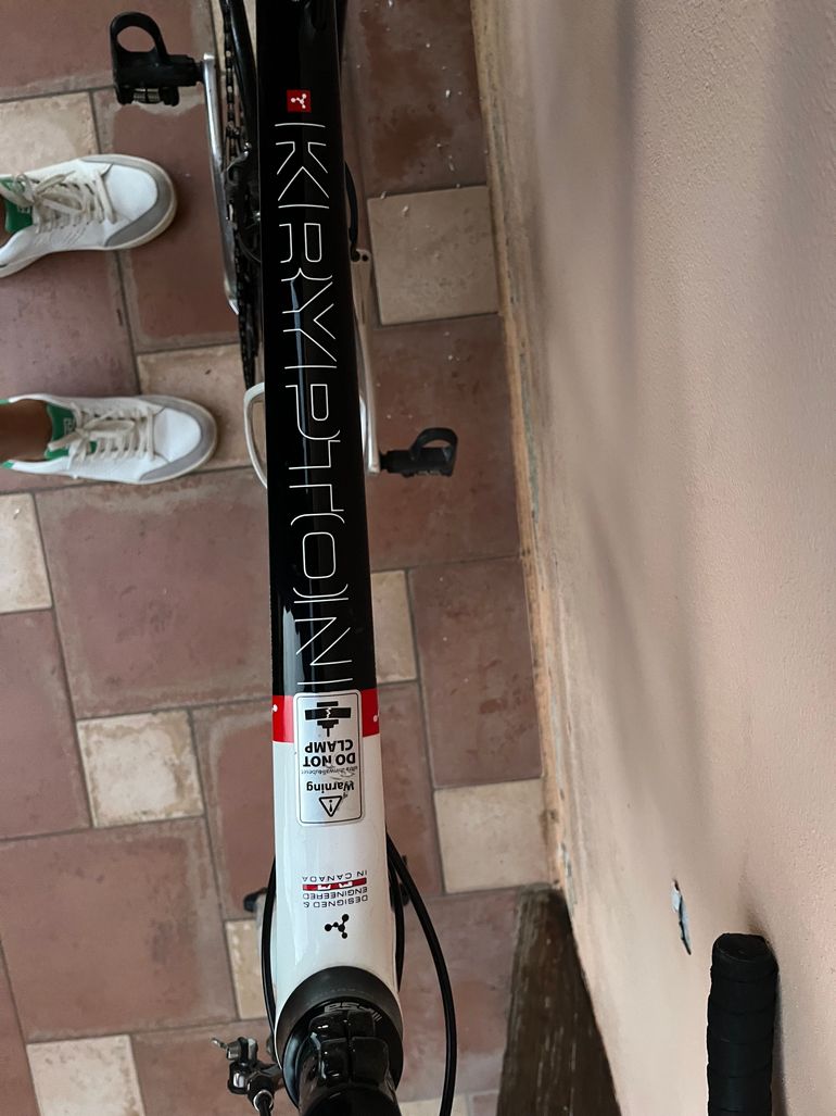 Used Argon 18 Krypton Carbon 2018 Road & Gravel, White — image 6 of 7