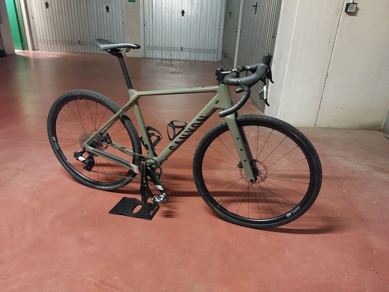 Used Canyon Grizl CF SL 6 AXS 2024 2024 Road & Gravel, Green — image 5 of 5