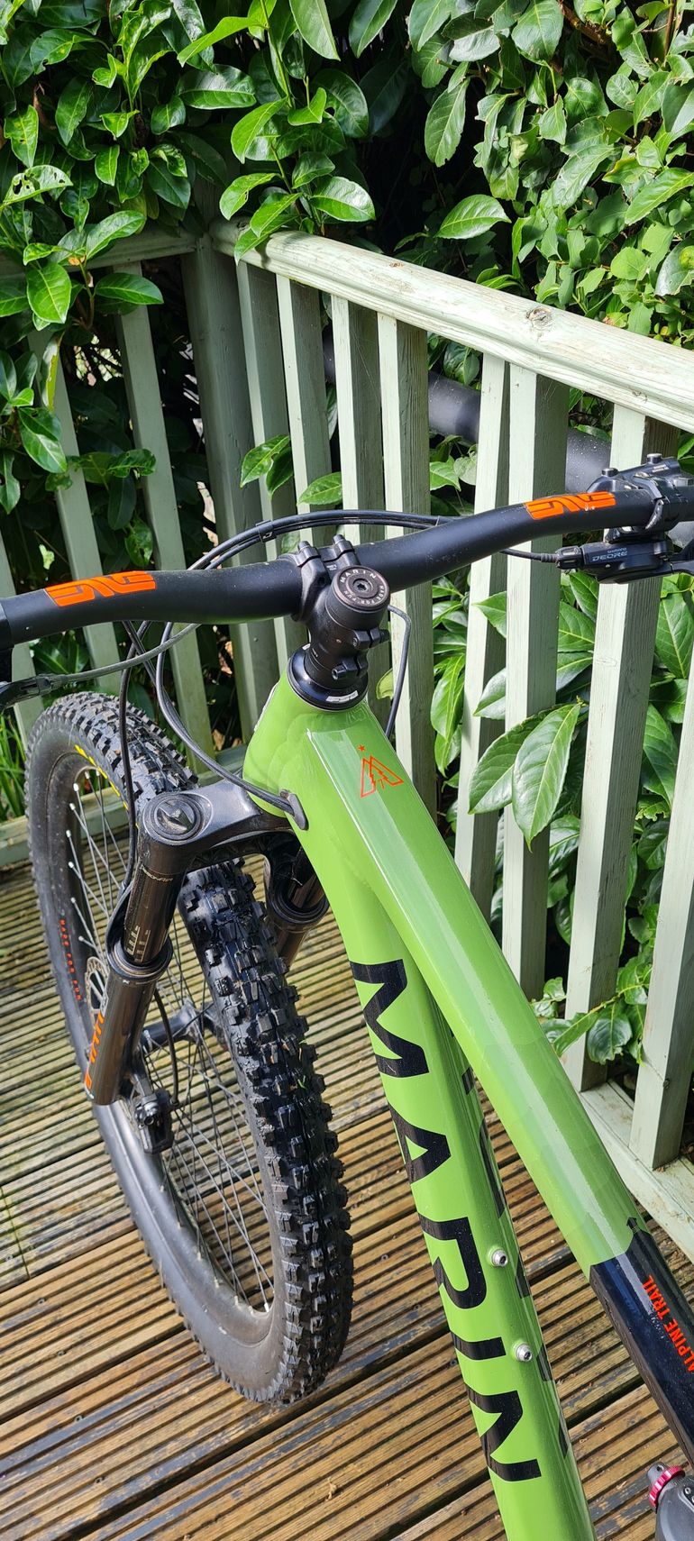 Used Marin Alpine Trail 7 2022 2022 Mountainbike, Green, 29 — image 7 of 7