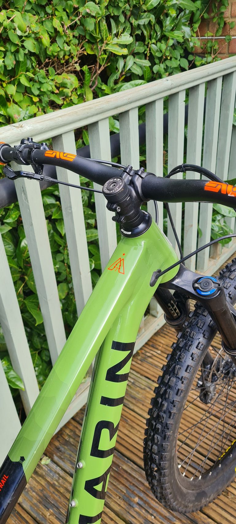 Used Marin Alpine Trail 7 2022 2022 Mountainbike, Green, 29 — image 4 of 7
