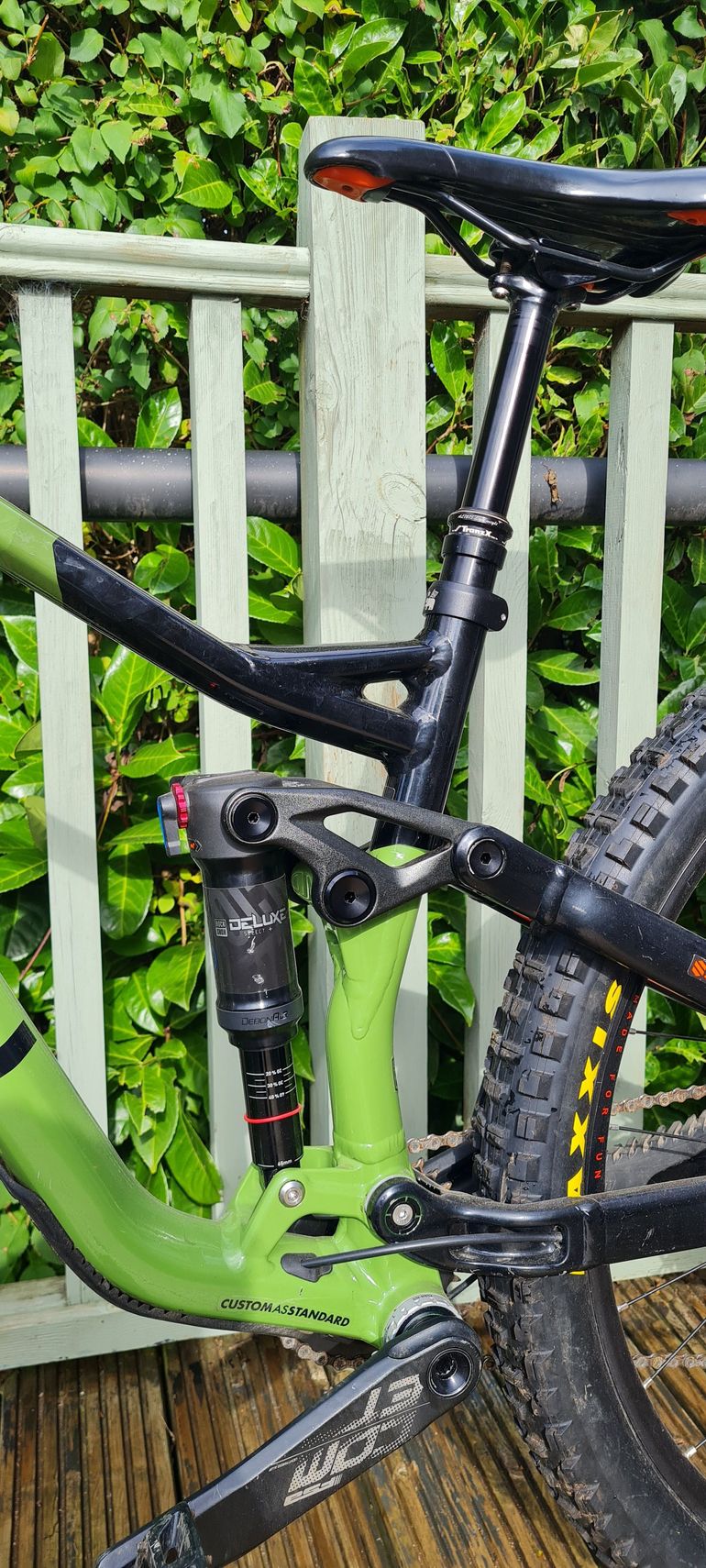Used Marin Alpine Trail 7 2022 2022 Mountainbike, Green, 29 — image 6 of 7