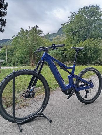 Flyer Uproc Shimano Deore 2023 Mountainbike usato, Blu — immagine 5 di 6