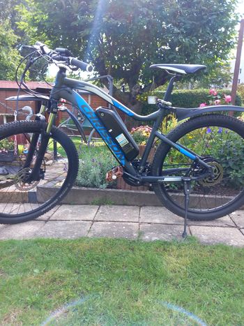 Used CHRISSON E-Weger 2019 Mountainbike, Grigio chiaro — image 2 of 7