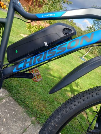 Used CHRISSON E-Weger 2019 Mountainbike, Grigio chiaro — image 6 of 7