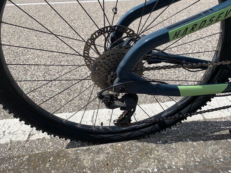 Used Haibike HardSeven 5 2022 2022 Mountainbike, Hellgrau, 27.5 — image 2 of 3