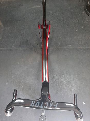 Used Factor Factor One 2020 Road & Gravel, Rosso — image 5 of 9
