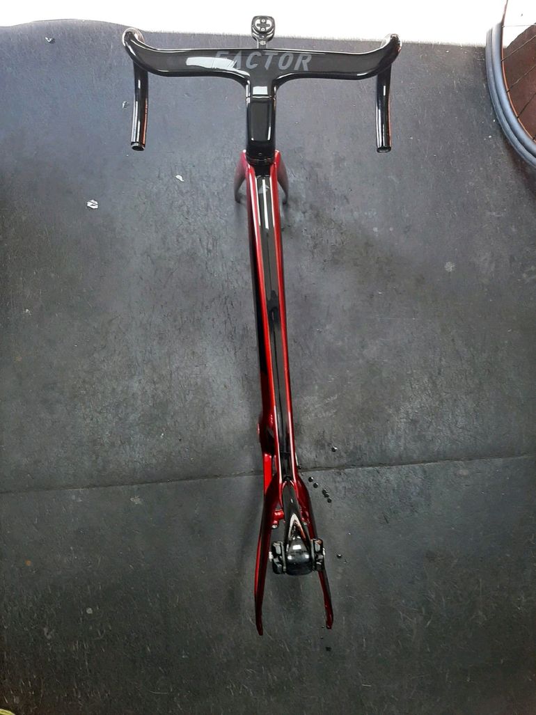 Used Factor Factor One 2020 Road & Gravel, Rosso — image 3 of 9