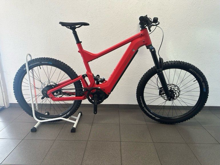 Used Riese & Müller Delite mountain rohloff 2023 2023 Mountainbike, Red, 27.5 — image 2 of 7