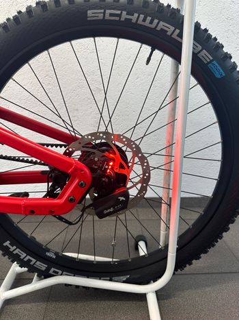 Used Riese & Müller Delite mountain rohloff 2023 2023 Mountainbike, Red, 27.5 — image 4 of 7