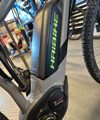Used Haibike 4.0 2019 Mountainbike, Light Gray — image 3 of 4