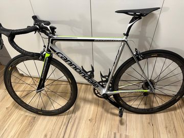 Used Cannondale SuperSix EVO Hi-MOD Dura-Ace Di2 2016 Road & Gravel, Light Gray — image 2 of 19