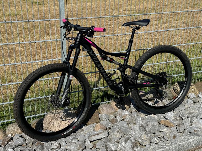 Used Specialized Rhyme FSR Comp 650b 2017 Mountainbike, Black — image 7 of 7