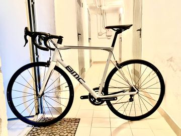 Gebrauchtes BMC Teammachine Campagnolo Potenza 2019 Road & Gravel, Weiß — Bild 2 von 11