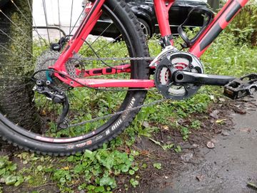 Gebrauchtes CUBE ams 130 race 2013 Mountainbike, Rot — Bild 3 von 14
