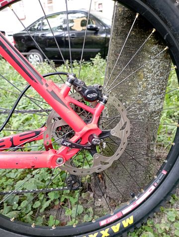 Gebrauchtes CUBE ams 130 race 2013 Mountainbike, Rot — Bild 10 von 14