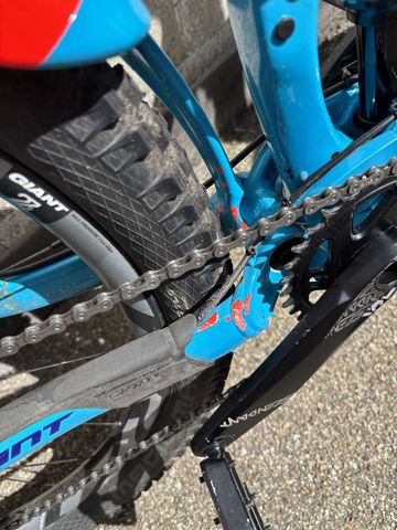 Gebrauchtes Giant Trance Advanced 1 27, 5" 2018 Mountainbike, Blau — Bild 10 von 13