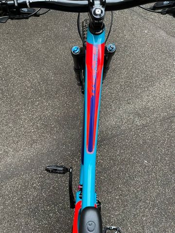 Gebrauchtes Giant Trance Advanced 1 27, 5" 2018 Mountainbike, Blau — Bild 4 von 13