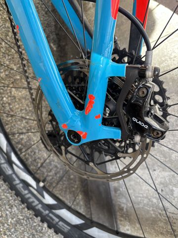 Gebrauchtes Giant Trance Advanced 1 27, 5" 2018 Mountainbike, Blau — Bild 12 von 13
