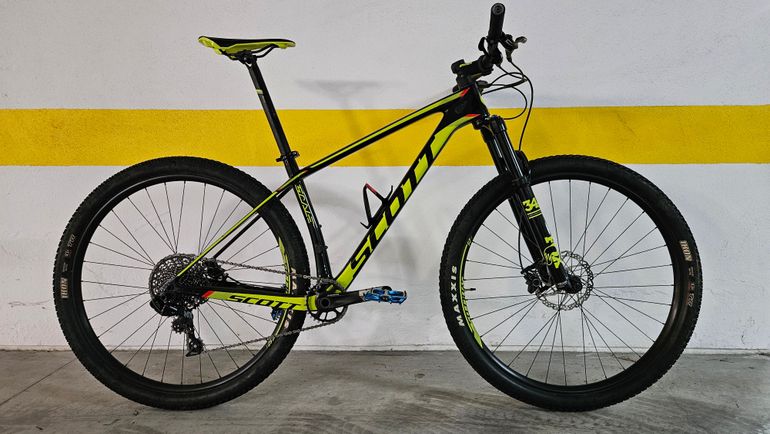 Fashion bicicleta scott scale 930 yellow