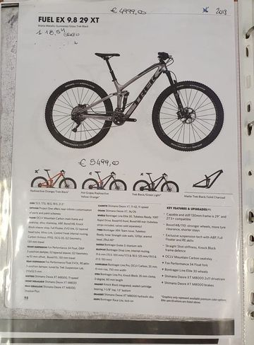 Trek Fuel EX 9.8 29 2017 2017 Mountainbike d'occasion — image 8 sur 8