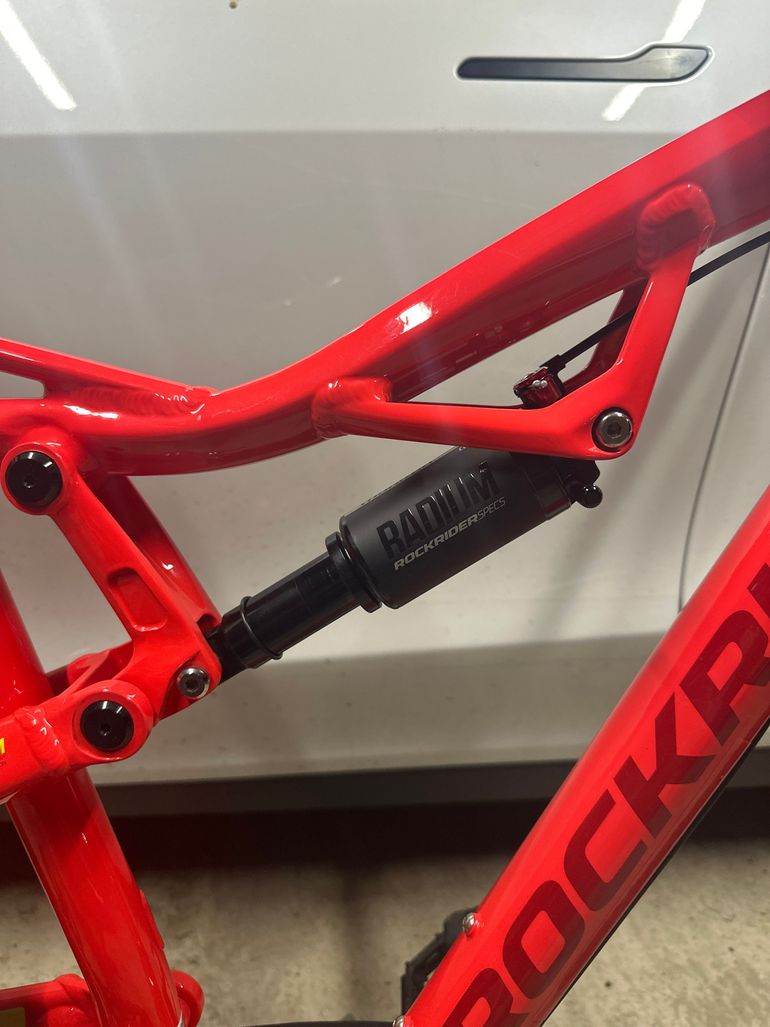 Used ROCKRIDER XC 100 S 2022 Mountainbike, Rot — image 5 of 7