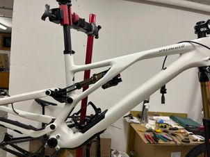 Specialized - Stumpjumper Evo Pro Carbon Frameset, S4, 2023, Gloss Dune White Frameset, 2023