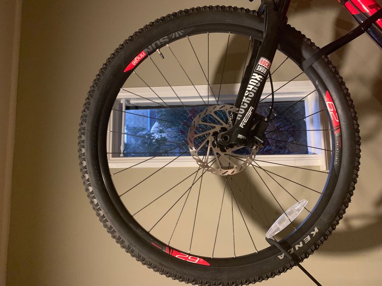 Used DECATHLON Rockrider XC500 mountain bike 29´´ S 2021 Mountainbike, Red — image 5 of 5