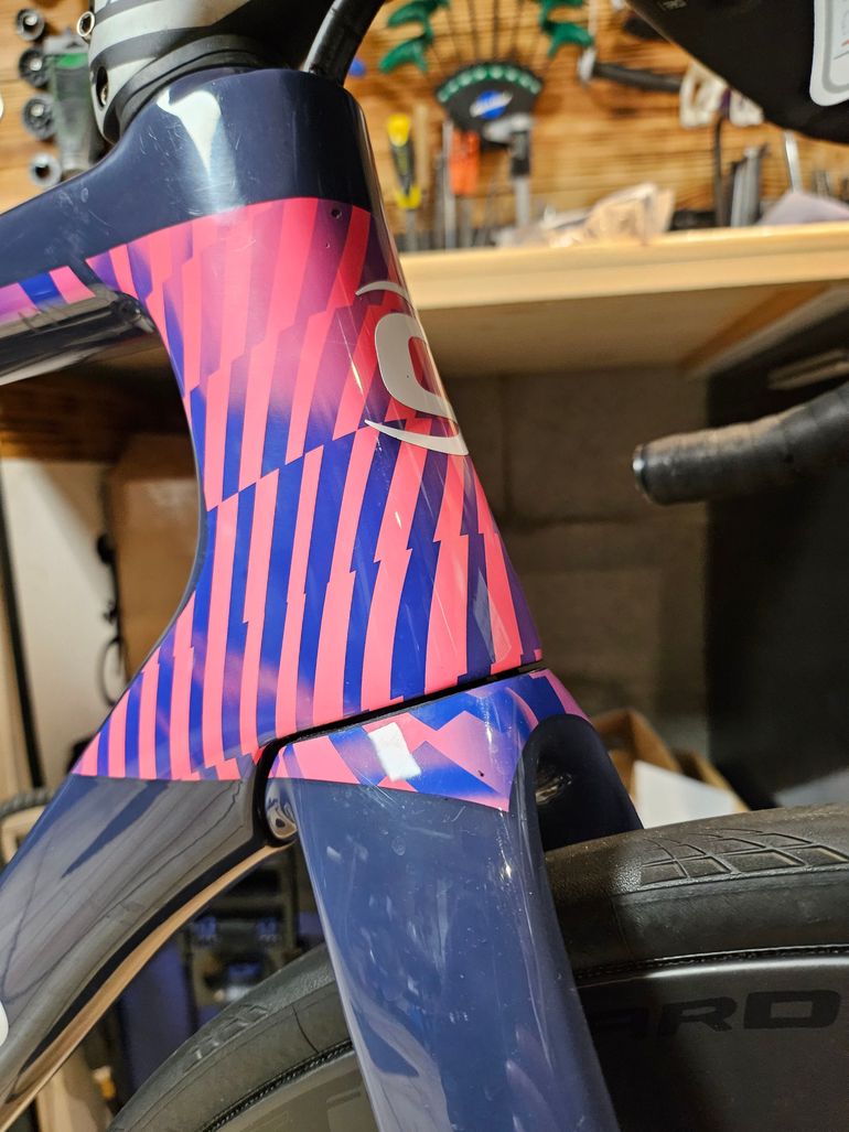 Used Cannondale SuperSix EVO Hi-MOD 2 EF team pro 2021 Road & Gravel, Violett — image 6 of 7