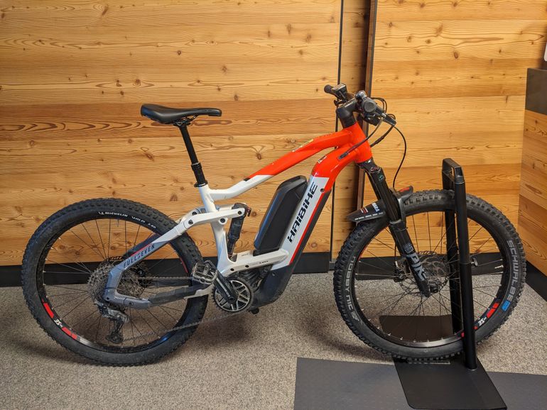 Used Haibike FullSeven 9 2021 2021 Mountainbike, Red, 27.5 — image 3 of 3
