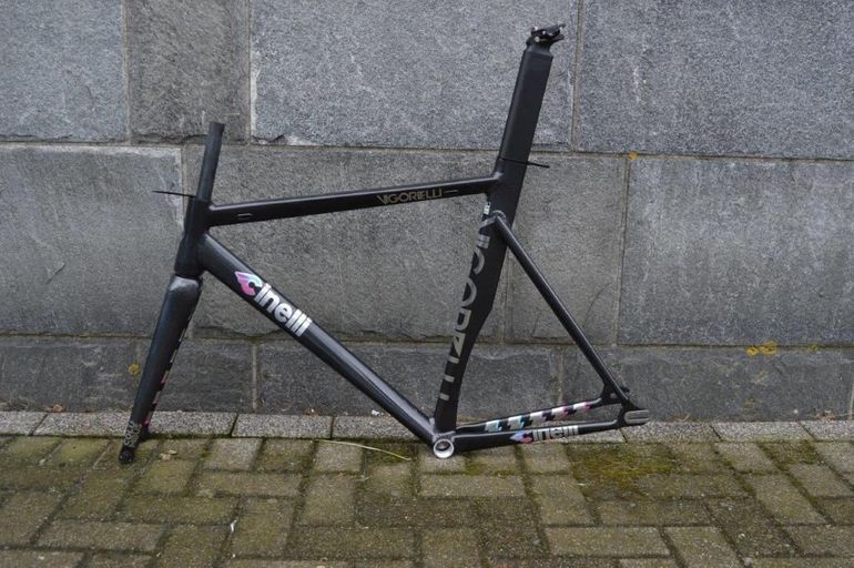 Used Cinelli VIGORELLI - TRACK ALU FRAME SET 2023 2023 Road & Gravel, Black — image 10 of 21