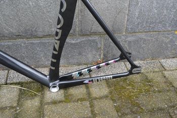 Used Cinelli VIGORELLI - TRACK ALU FRAME SET 2023 2023 Road & Gravel, Black — image 12 of 21