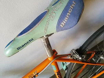Gebrauchtes Bianchi MegaPro XL Boron Steel 1999 Road & Gravel, Orange — Bild 8 von 10