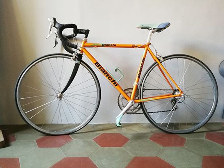 Gebrauchtes Bianchi MegaPro XL Boron Steel 1999 Road & Gravel, Orange — Bild 2 von 10